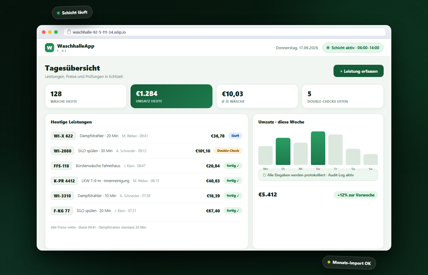Washhalle App